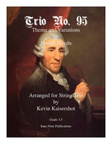 Trio #95 Theme and Variations String Trio cover